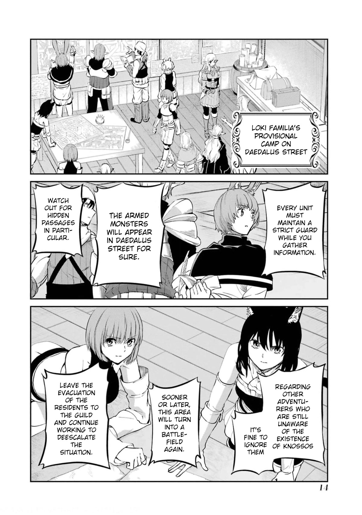 Dungeon ni Deai o Motomeru no wa Machigatte Iru Darou ka Gaiden - Sword Oratoria Chapter 83 page 16 - Chapter 83: Bright