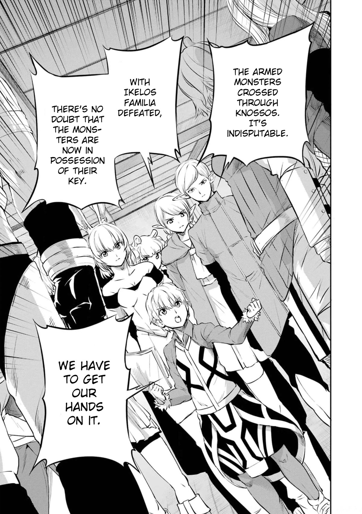 Dungeon ni Deai o Motomeru no wa Machigatte Iru Darou ka Gaiden - Sword Oratoria Chapter 83 page 17 - Chapter 83: Bright