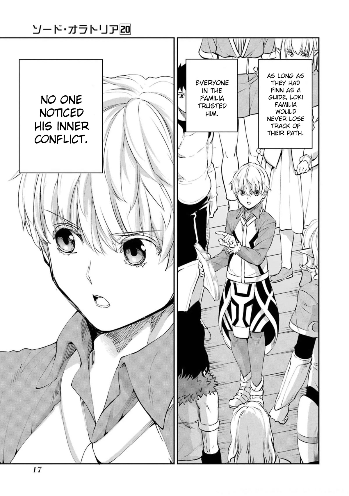Dungeon ni Deai o Motomeru no wa Machigatte Iru Darou ka Gaiden - Sword Oratoria Chapter 83 page 19 - Chapter 83: Bright