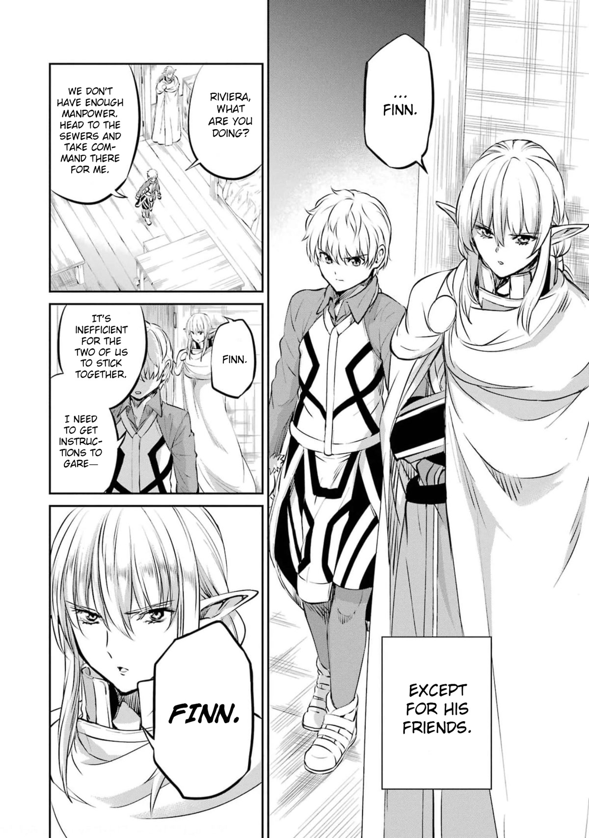 Dungeon ni Deai o Motomeru no wa Machigatte Iru Darou ka Gaiden - Sword Oratoria Chapter 83 page 20 - Chapter 83: Bright