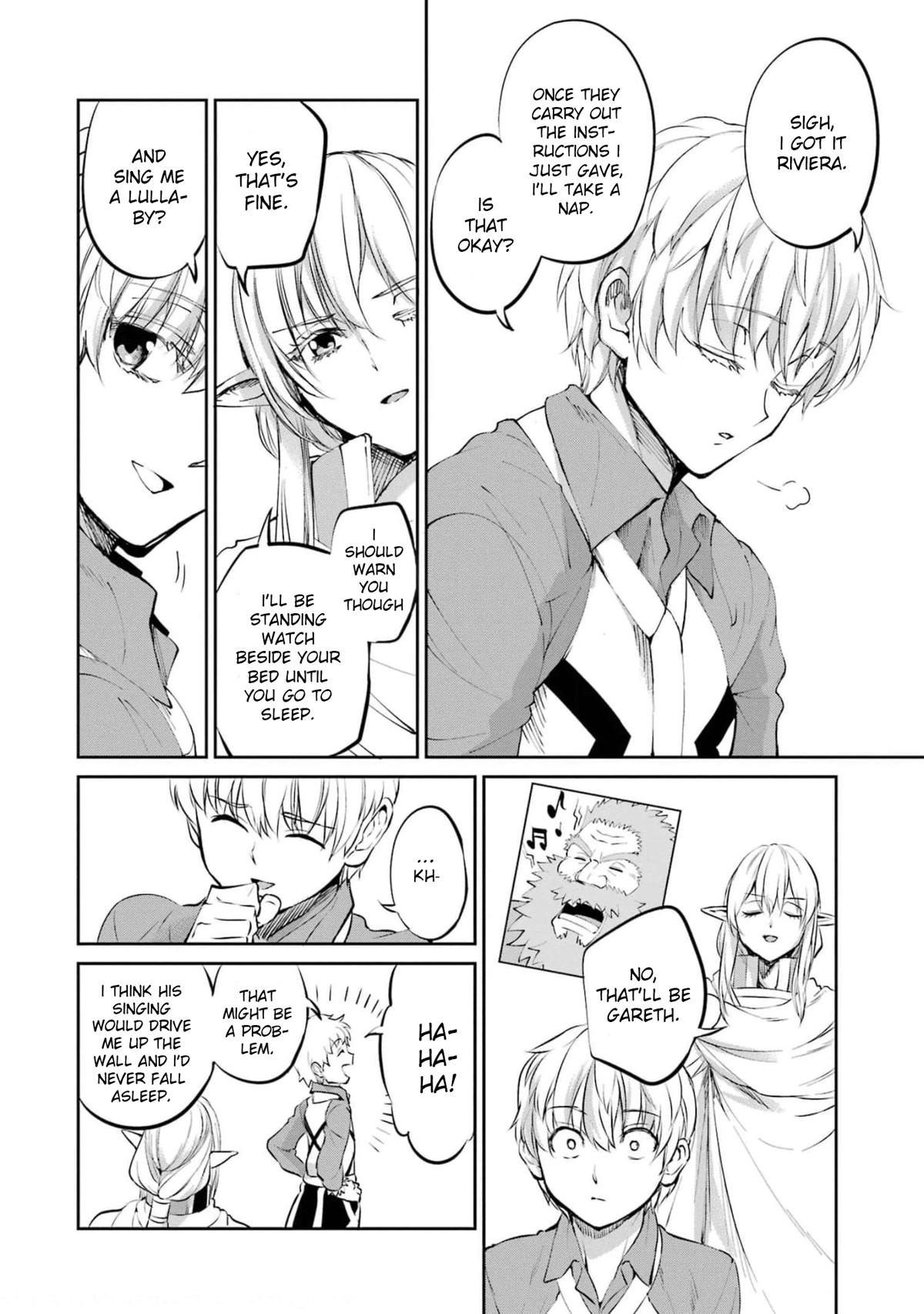 Dungeon ni Deai o Motomeru no wa Machigatte Iru Darou ka Gaiden - Sword Oratoria Chapter 83 page 22 - Chapter 83: Bright
