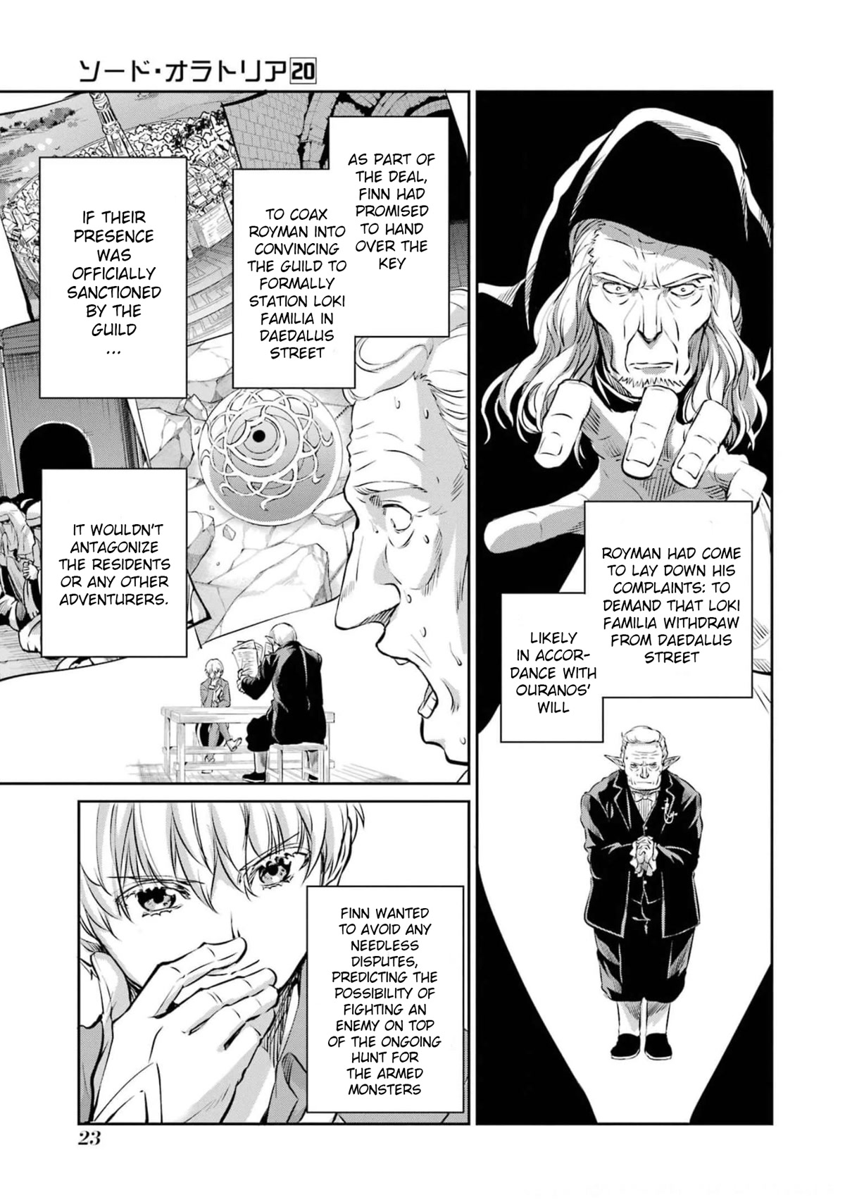 Dungeon ni Deai o Motomeru no wa Machigatte Iru Darou ka Gaiden - Sword Oratoria Chapter 83 page 25 - Chapter 83: Bright