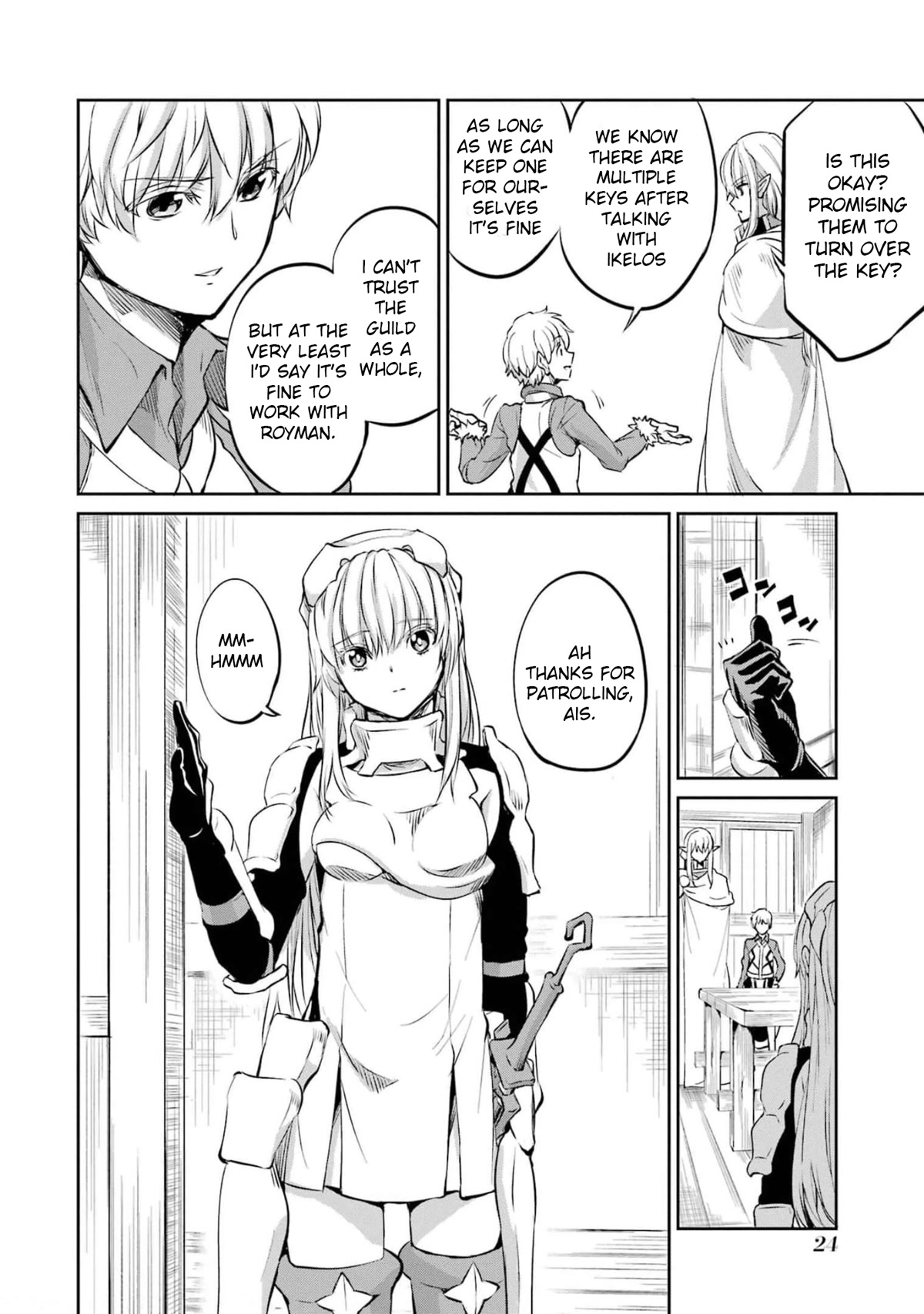 Dungeon ni Deai o Motomeru no wa Machigatte Iru Darou ka Gaiden - Sword Oratoria Chapter 83 page 26 - Chapter 83: Bright