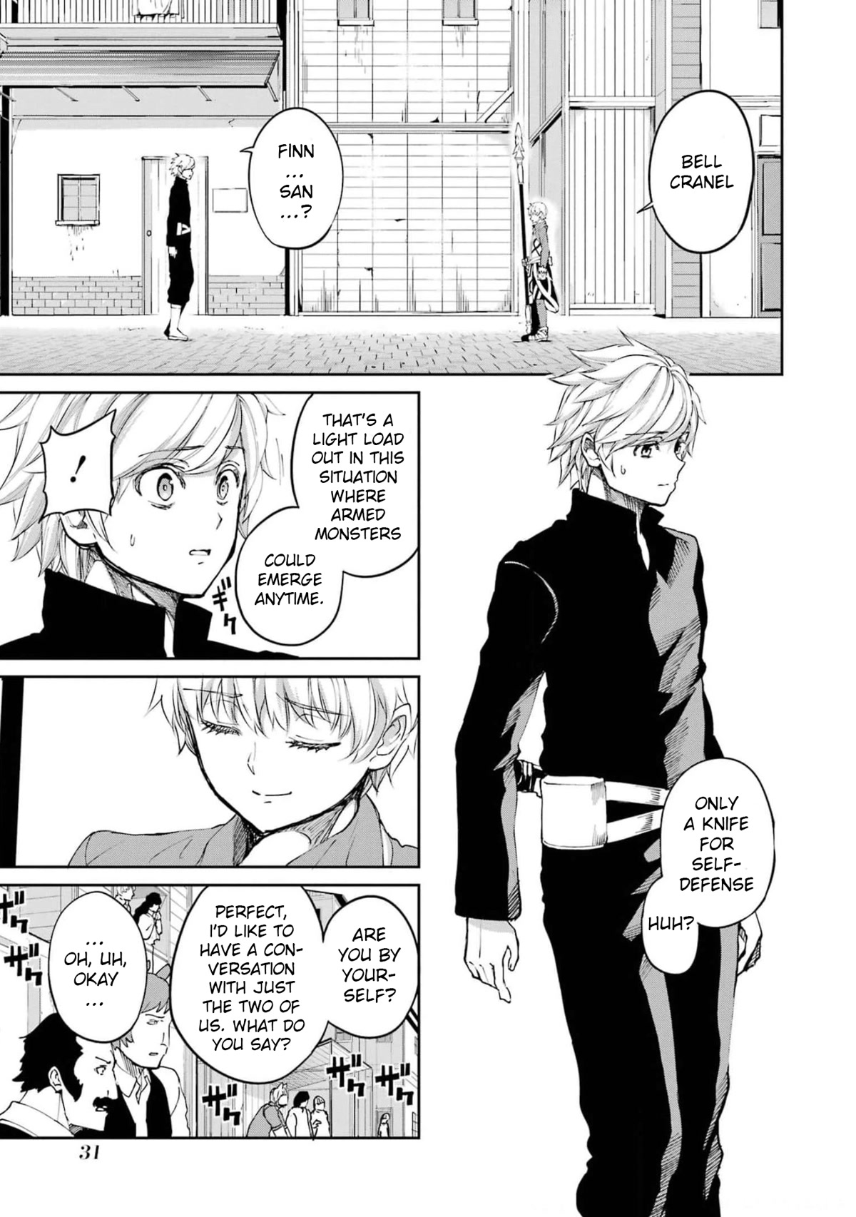 Dungeon ni Deai o Motomeru no wa Machigatte Iru Darou ka Gaiden - Sword Oratoria Chapter 83 page 33 - Chapter 83: Bright