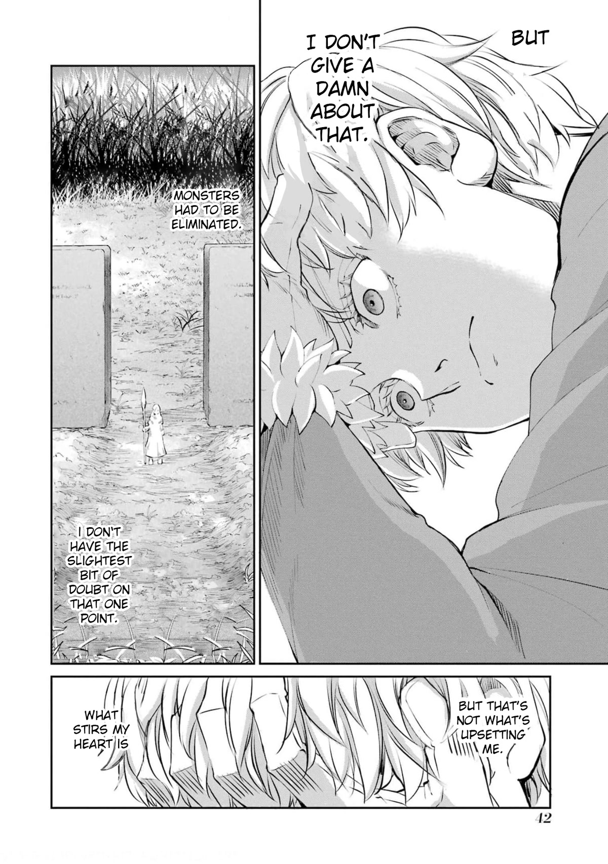 Dungeon ni Deai o Motomeru no wa Machigatte Iru Darou ka Gaiden - Sword Oratoria Chapter 83 page 44 - Chapter 83: Bright