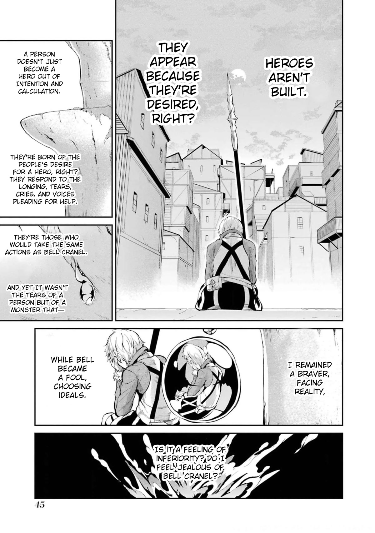 Dungeon ni Deai o Motomeru no wa Machigatte Iru Darou ka Gaiden - Sword Oratoria Chapter 83 page 47 - Chapter 83: Bright