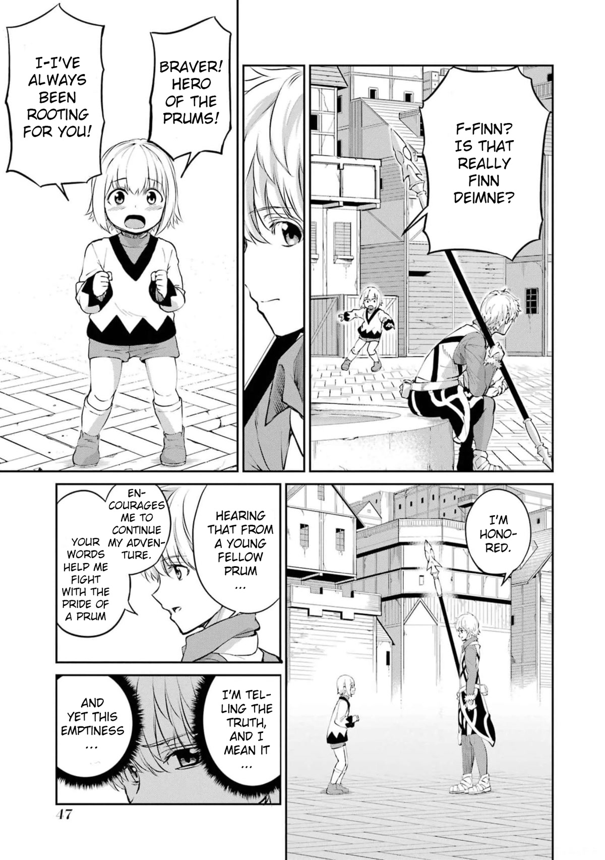 Dungeon ni Deai o Motomeru no wa Machigatte Iru Darou ka Gaiden - Sword Oratoria Chapter 83 page 49 - Chapter 83: Bright