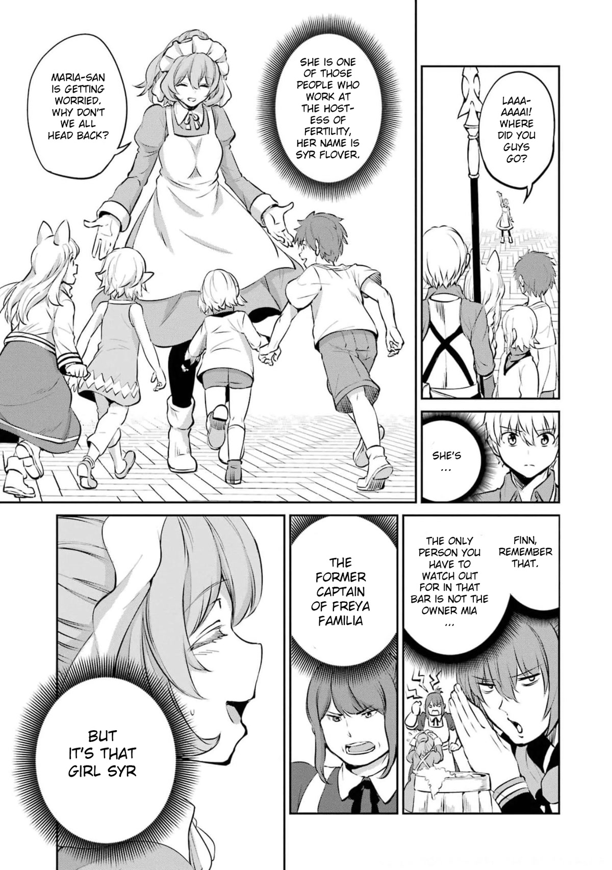 Dungeon ni Deai o Motomeru no wa Machigatte Iru Darou ka Gaiden - Sword Oratoria Chapter 83 page 53 - Chapter 83: Bright