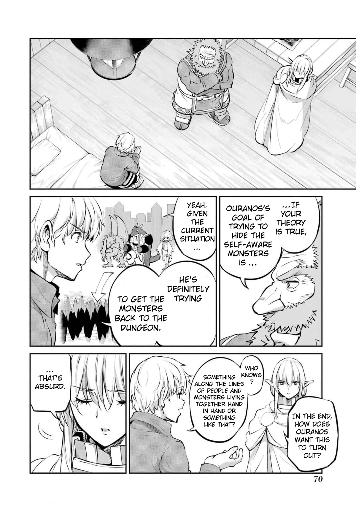 Dungeon ni Deai o Motomeru no wa Machigatte Iru Darou ka Gaiden - Sword Oratoria Chapter 84 page 14 - Chapter 84: Two-Face
