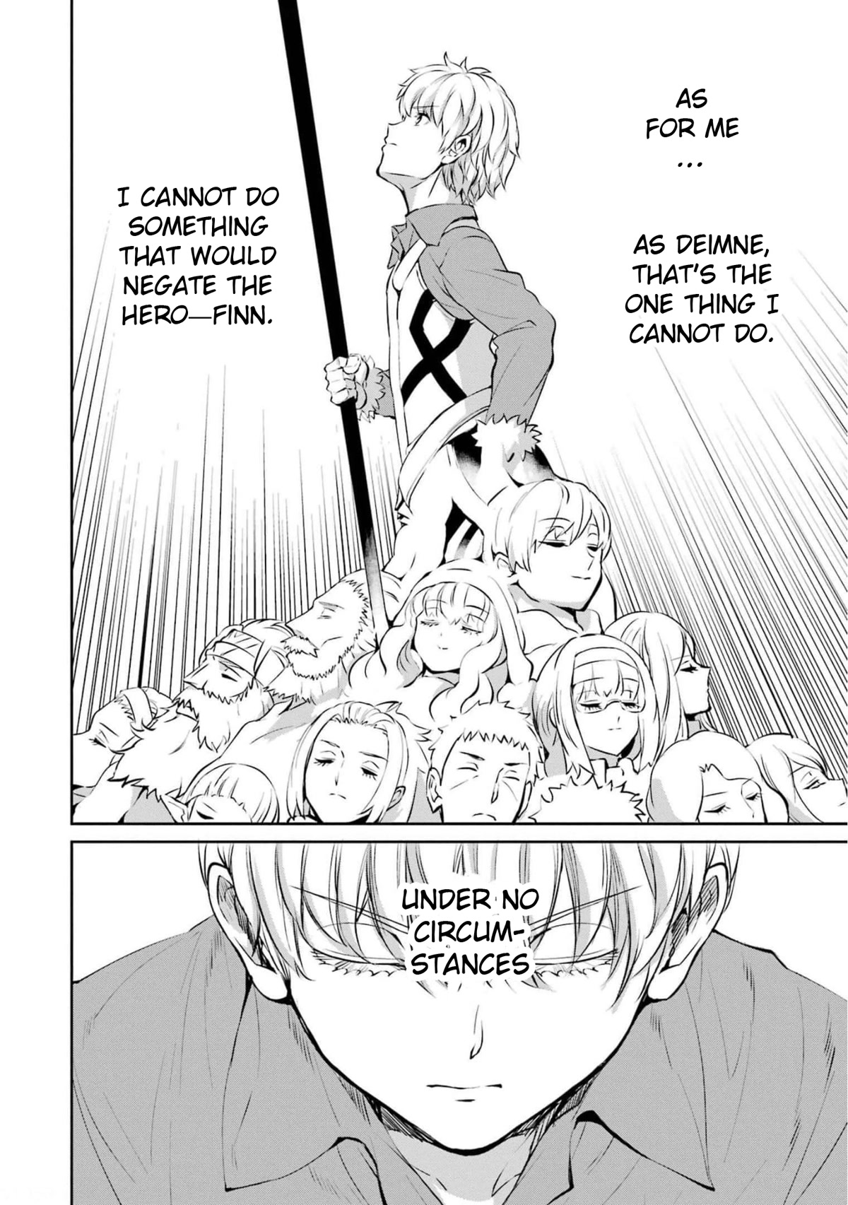 Dungeon ni Deai o Motomeru no wa Machigatte Iru Darou ka Gaiden - Sword Oratoria Chapter 84 page 20 - Chapter 84: Two-Face