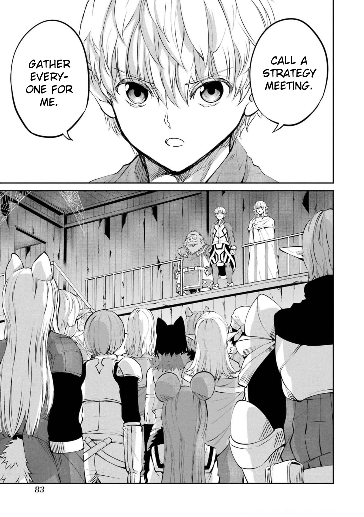 Dungeon ni Deai o Motomeru no wa Machigatte Iru Darou ka Gaiden - Sword Oratoria Chapter 84 page 27 - Chapter 84: Two-Face