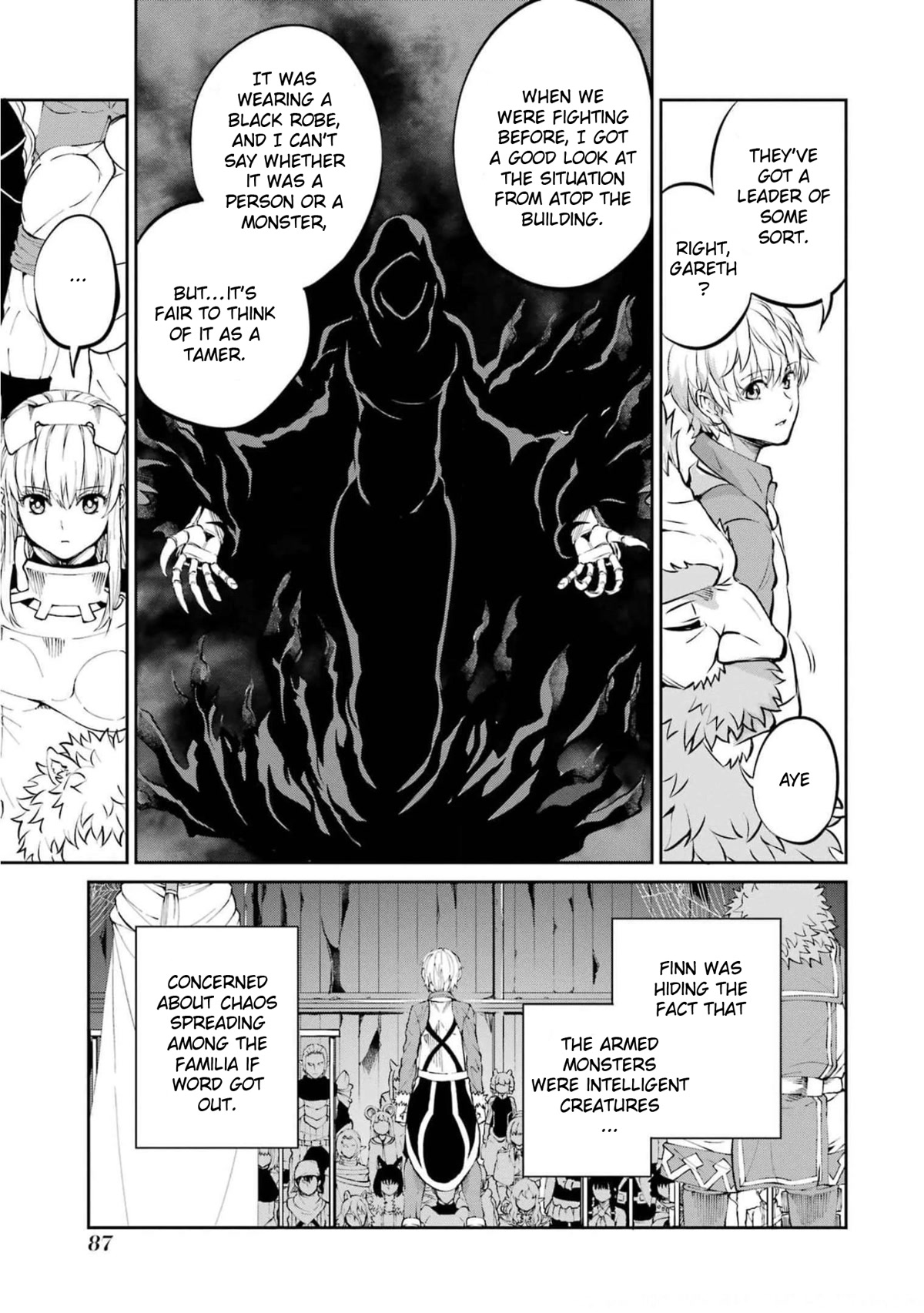 Dungeon ni Deai o Motomeru no wa Machigatte Iru Darou ka Gaiden - Sword Oratoria Chapter 84 page 31 - Chapter 84: Two-Face