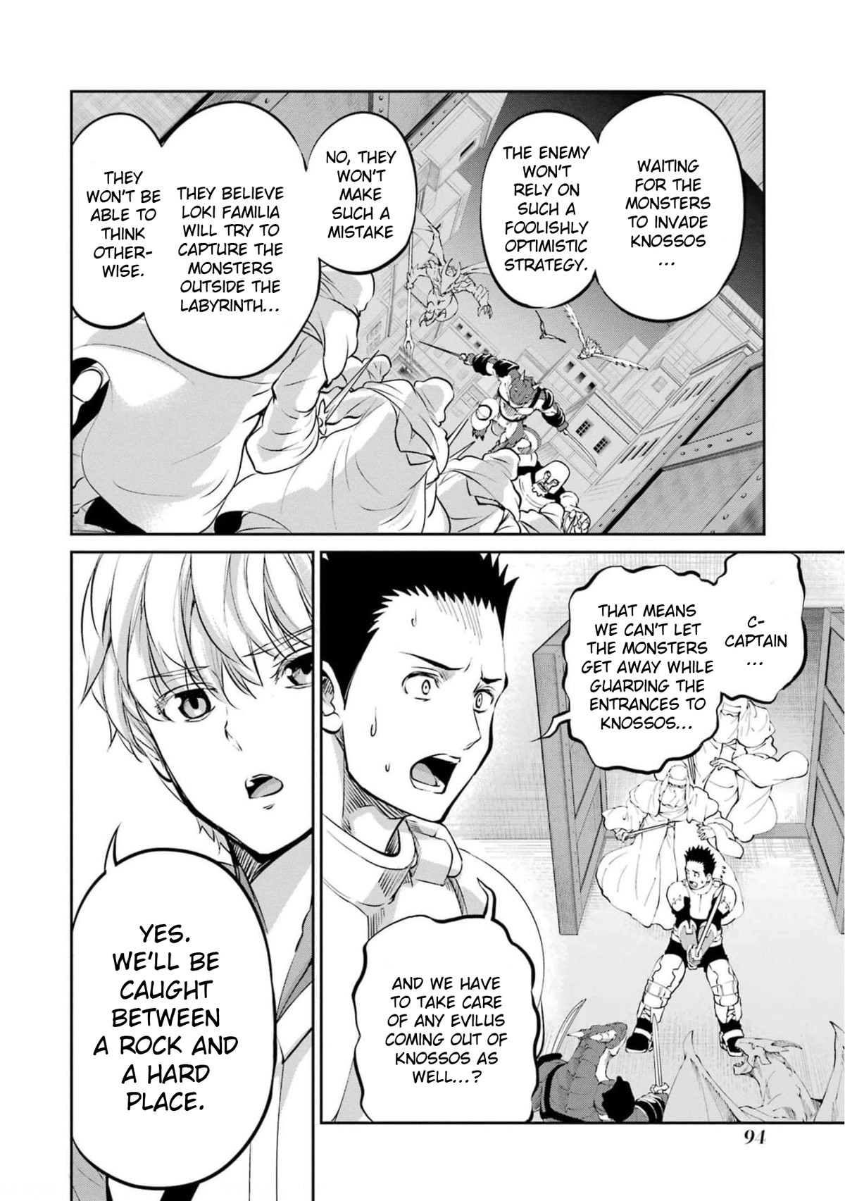 Dungeon ni Deai o Motomeru no wa Machigatte Iru Darou ka Gaiden - Sword Oratoria Chapter 84 page 37 - Chapter 84: Two-Face