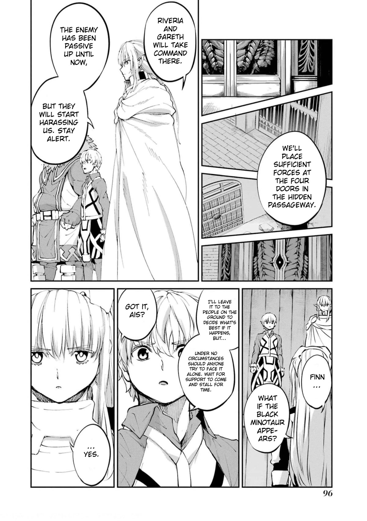 Dungeon ni Deai o Motomeru no wa Machigatte Iru Darou ka Gaiden - Sword Oratoria Chapter 84 page 39 - Chapter 84: Two-Face