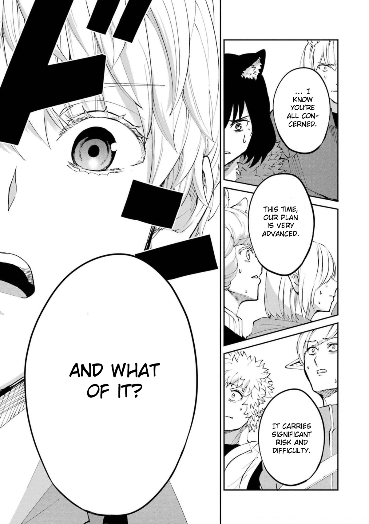 Dungeon ni Deai o Motomeru no wa Machigatte Iru Darou ka Gaiden - Sword Oratoria Chapter 84 page 40 - Chapter 84: Two-Face