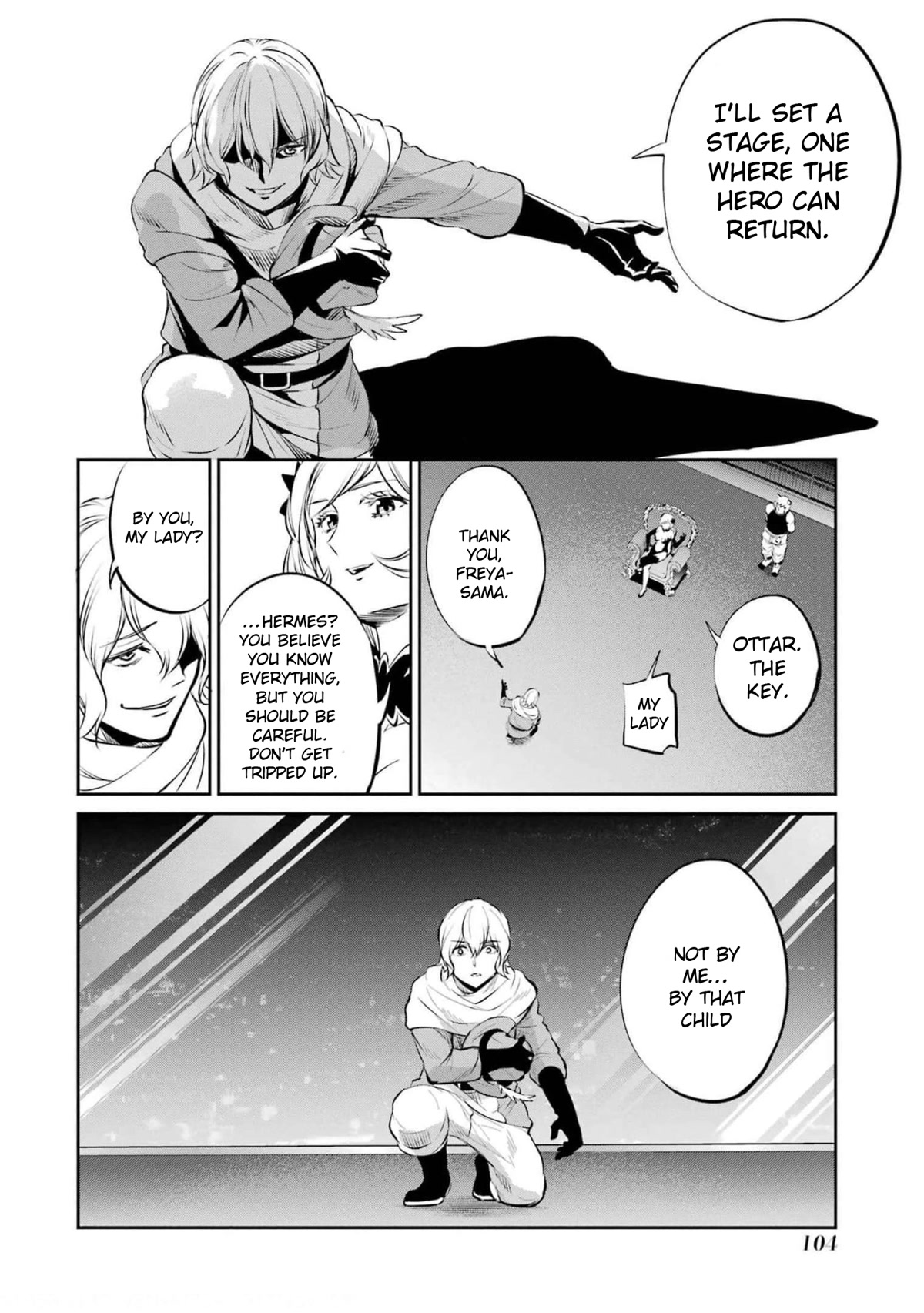 Dungeon ni Deai o Motomeru no wa Machigatte Iru Darou ka Gaiden - Sword Oratoria Chapter 84 page 46 - Chapter 84: Two-Face