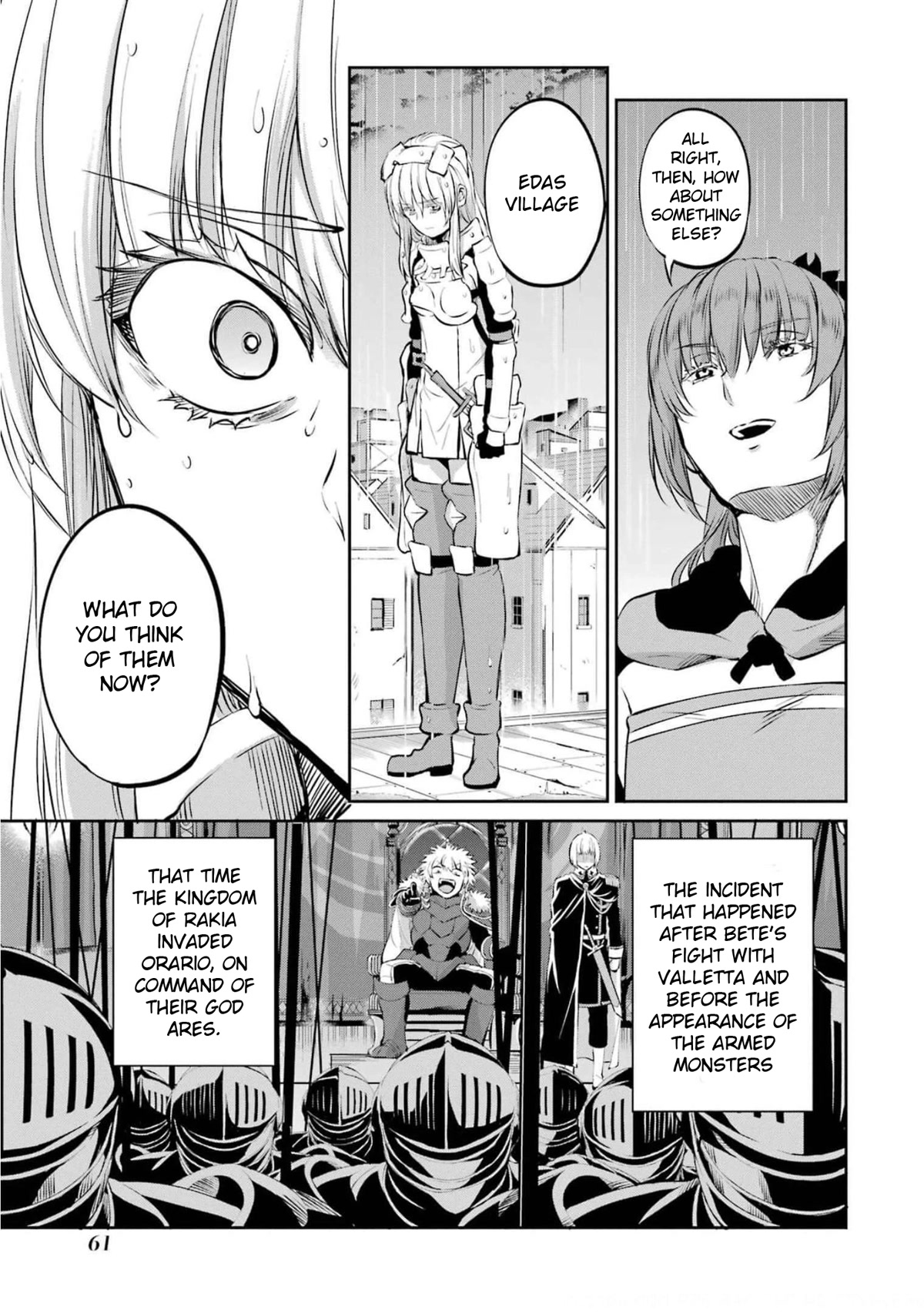 Dungeon ni Deai o Motomeru no wa Machigatte Iru Darou ka Gaiden - Sword Oratoria Chapter 84 page 5 - Chapter 84: Two-Face