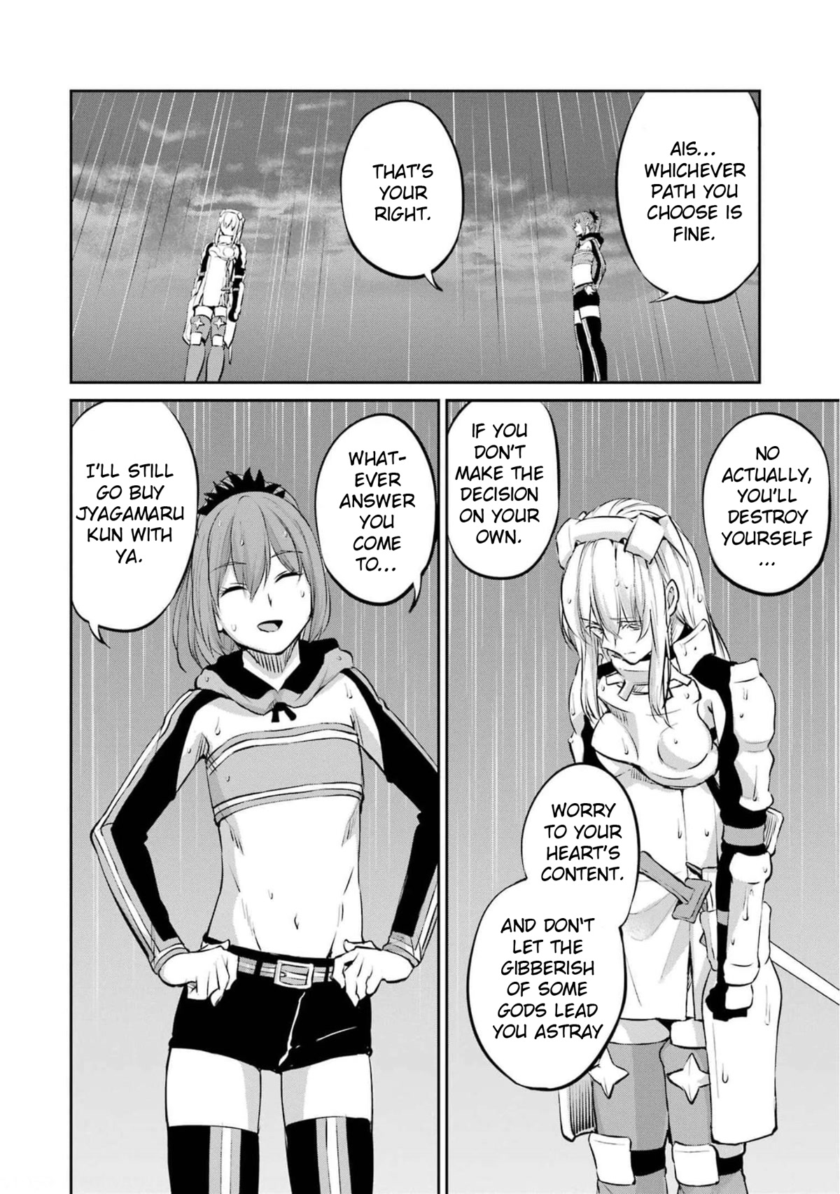 Dungeon ni Deai o Motomeru no wa Machigatte Iru Darou ka Gaiden - Sword Oratoria Chapter 84 page 8 - Chapter 84: Two-Face