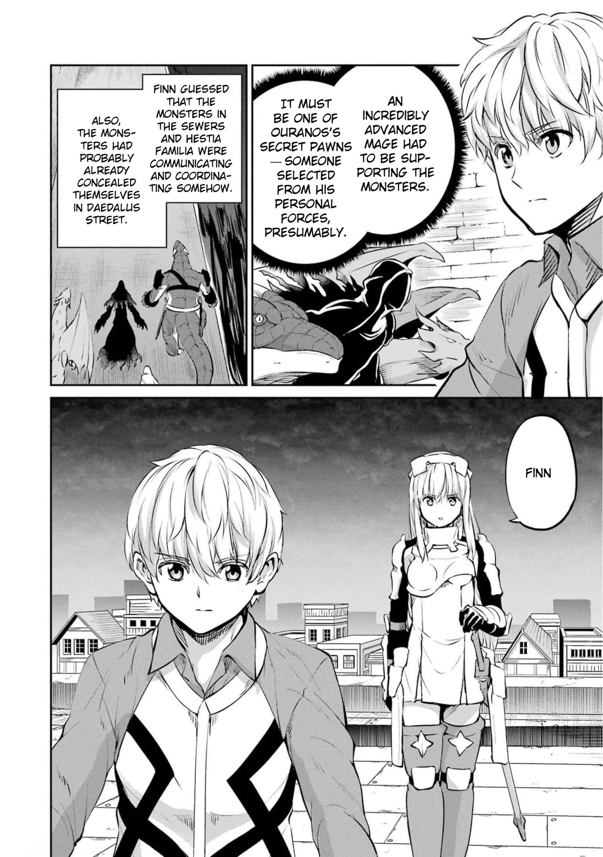 Dungeon ni Deai o Motomeru no wa Machigatte Iru Darou ka Gaiden - Sword Oratoria Chapter 85 page 10 - Chapter 85: Rolling Fighters