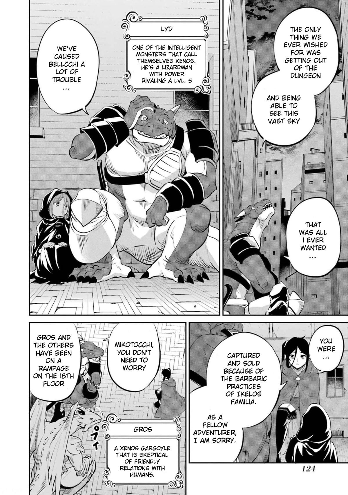Dungeon ni Deai o Motomeru no wa Machigatte Iru Darou ka Gaiden - Sword Oratoria Chapter 85 page 18 - Chapter 85: Rolling Fighters