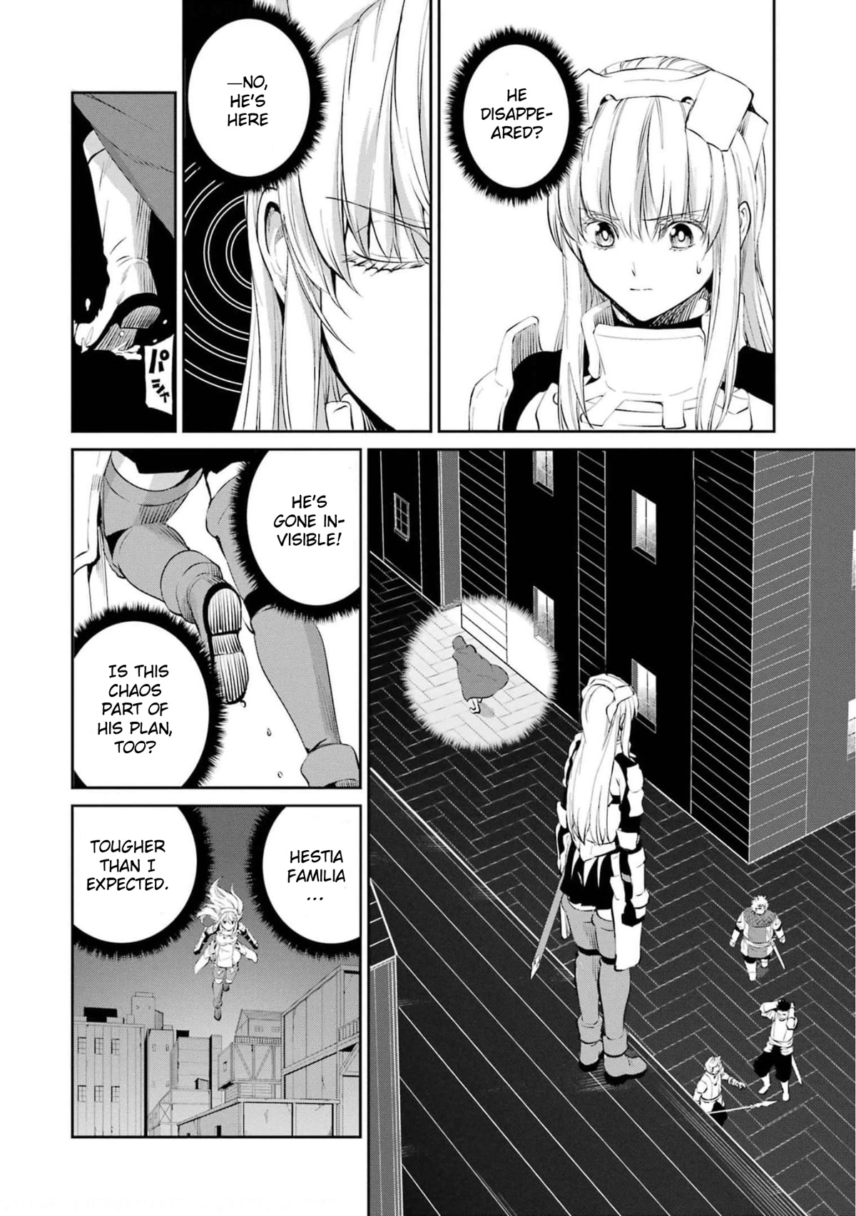 Dungeon ni Deai o Motomeru no wa Machigatte Iru Darou ka Gaiden - Sword Oratoria Chapter 85 page 24 - Chapter 85: Rolling Fighters
