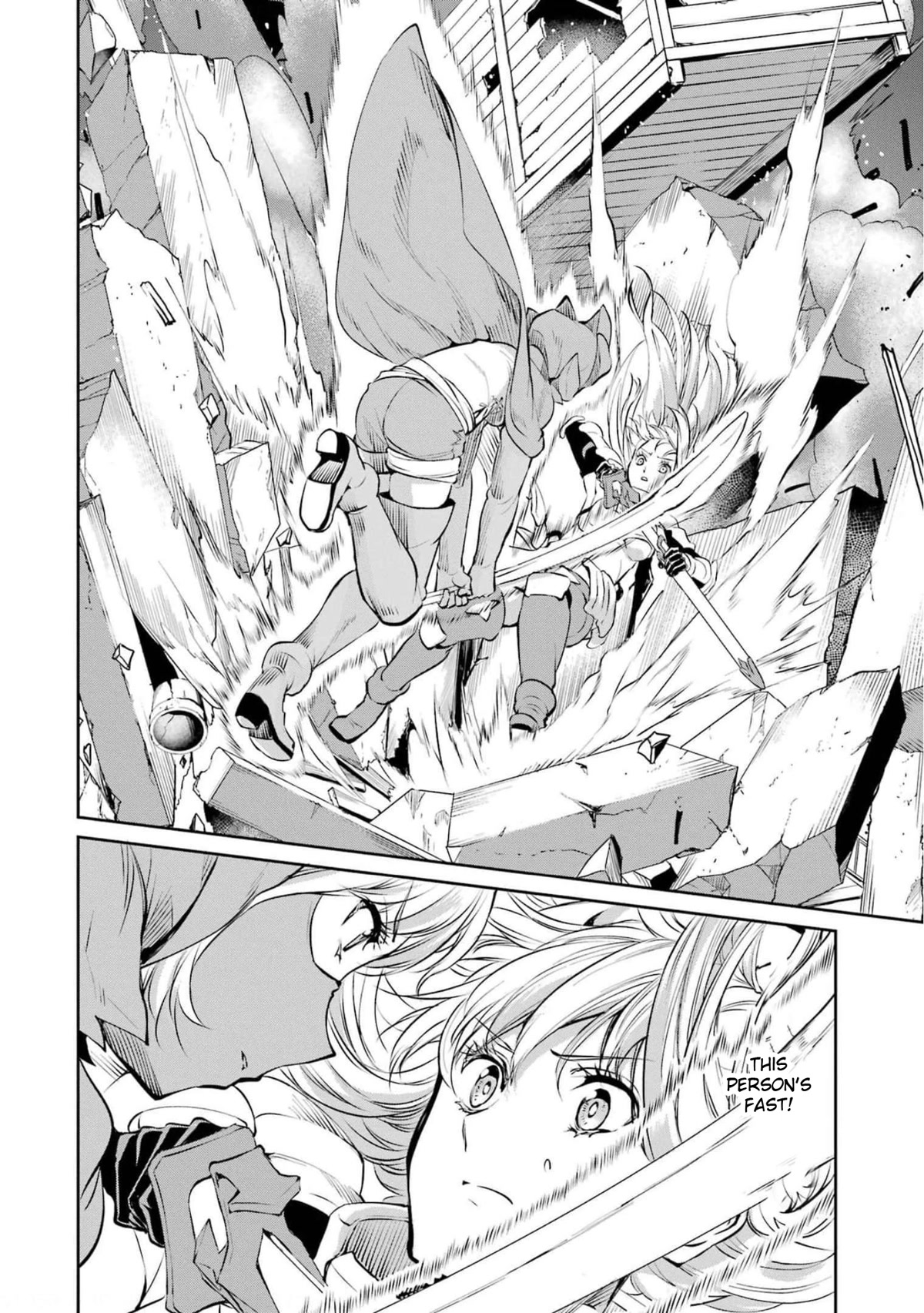 Dungeon ni Deai o Motomeru no wa Machigatte Iru Darou ka Gaiden - Sword Oratoria Chapter 85 page 28 - Chapter 85: Rolling Fighters
