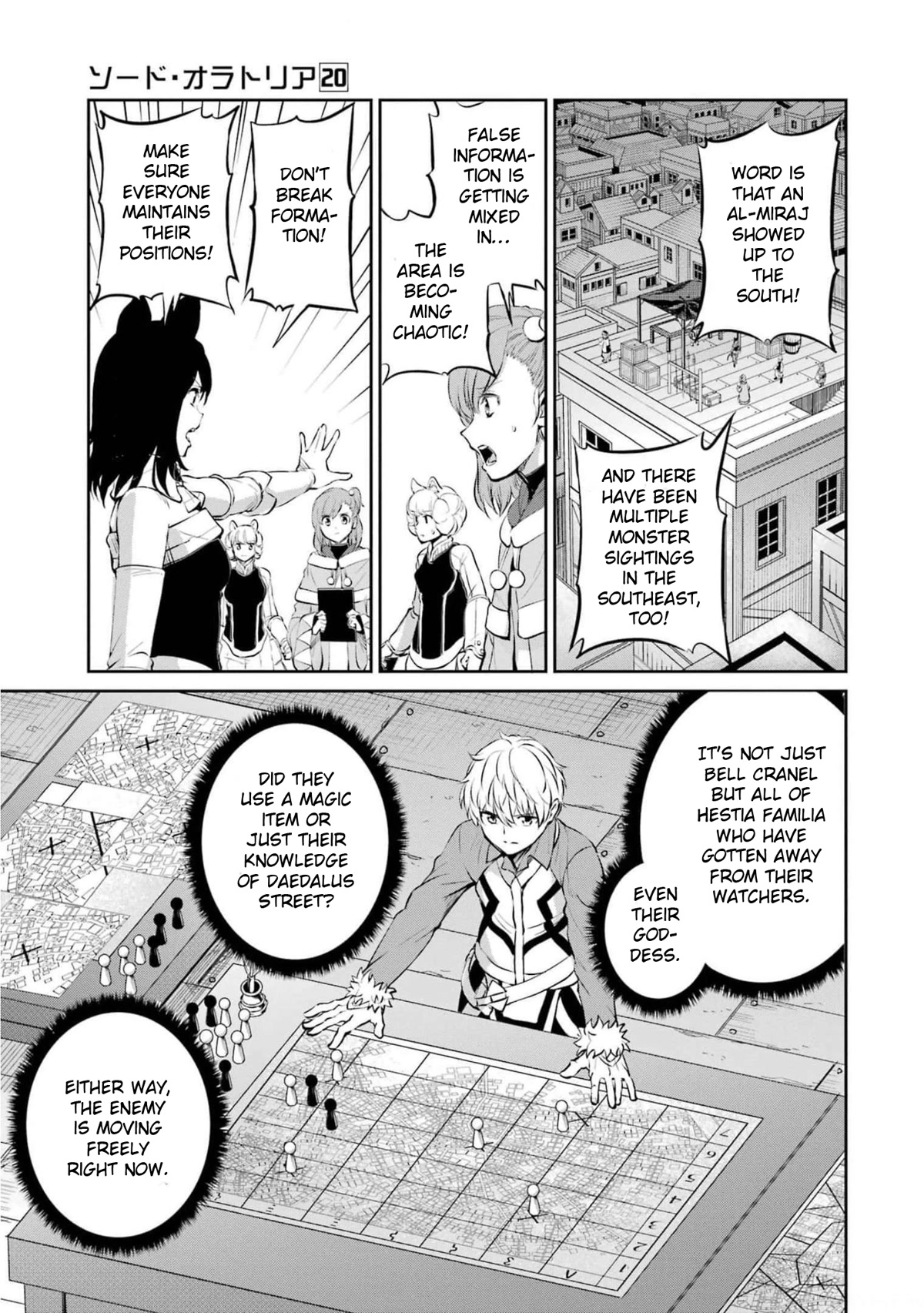 Dungeon ni Deai o Motomeru no wa Machigatte Iru Darou ka Gaiden - Sword Oratoria Chapter 85 page 29 - Chapter 85: Rolling Fighters
