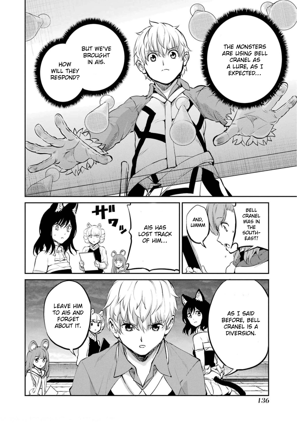 Dungeon ni Deai o Motomeru no wa Machigatte Iru Darou ka Gaiden - Sword Oratoria Chapter 85 page 30 - Chapter 85: Rolling Fighters
