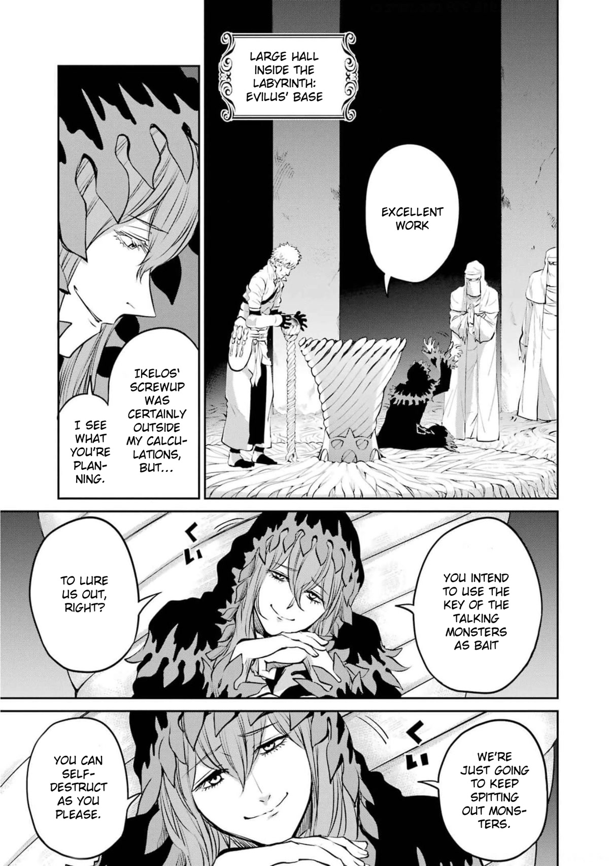 Dungeon ni Deai o Motomeru no wa Machigatte Iru Darou ka Gaiden - Sword Oratoria Chapter 85 page 39 - Chapter 85: Rolling Fighters