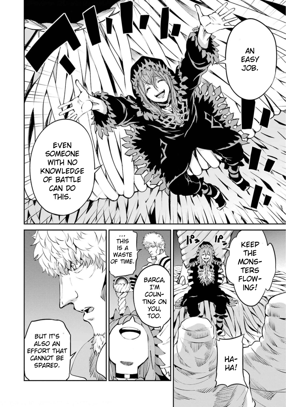 Dungeon ni Deai o Motomeru no wa Machigatte Iru Darou ka Gaiden - Sword Oratoria Chapter 85 page 40 - Chapter 85: Rolling Fighters