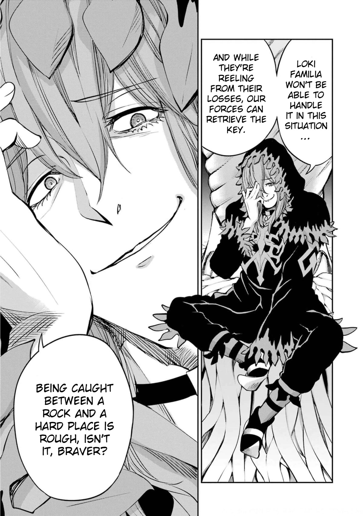 Dungeon ni Deai o Motomeru no wa Machigatte Iru Darou ka Gaiden - Sword Oratoria Chapter 85 page 41 - Chapter 85: Rolling Fighters