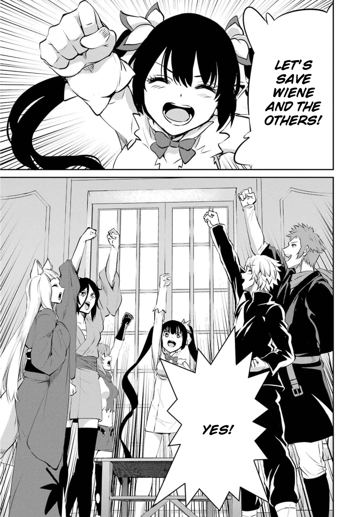 Dungeon ni Deai o Motomeru no wa Machigatte Iru Darou ka Gaiden - Sword Oratoria Chapter 85 page 7 - Chapter 85: Rolling Fighters
