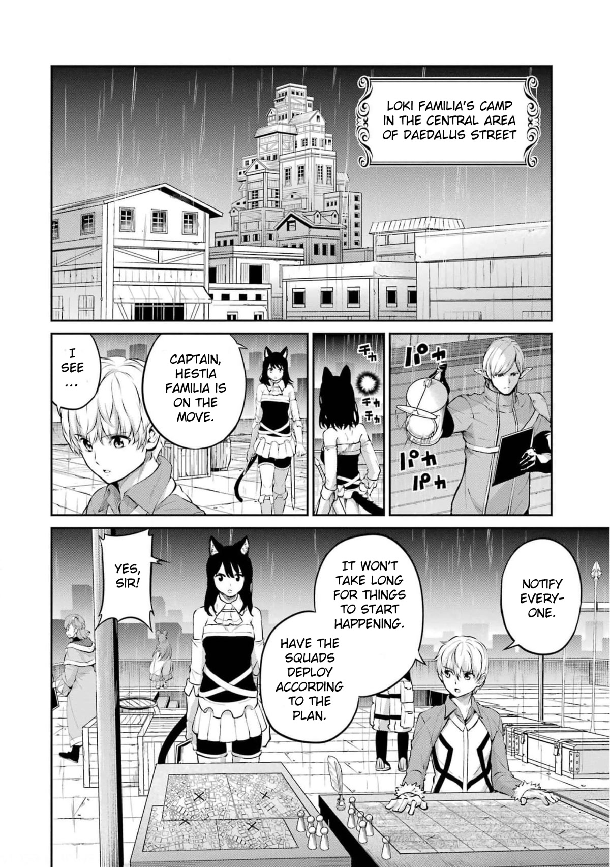 Dungeon ni Deai o Motomeru no wa Machigatte Iru Darou ka Gaiden - Sword Oratoria Chapter 85 page 8 - Chapter 85: Rolling Fighters