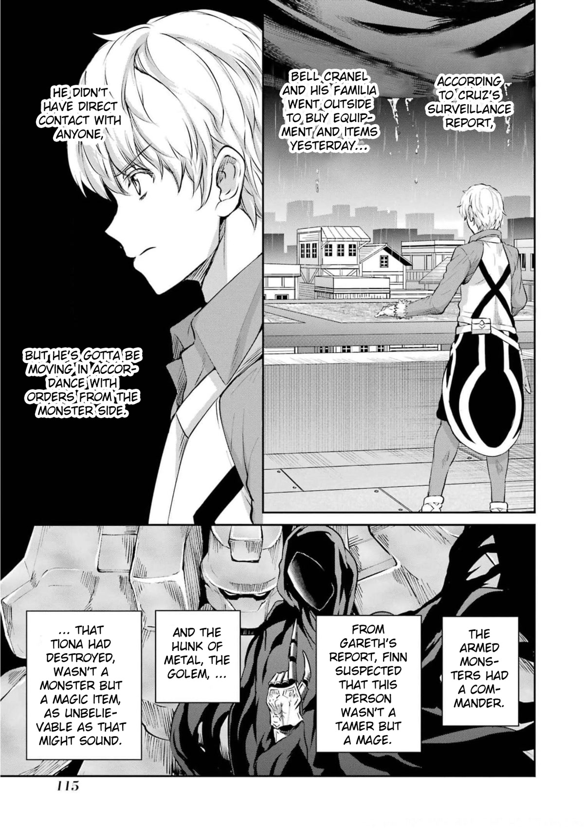 Dungeon ni Deai o Motomeru no wa Machigatte Iru Darou ka Gaiden - Sword Oratoria Chapter 85 page 9 - Chapter 85: Rolling Fighters