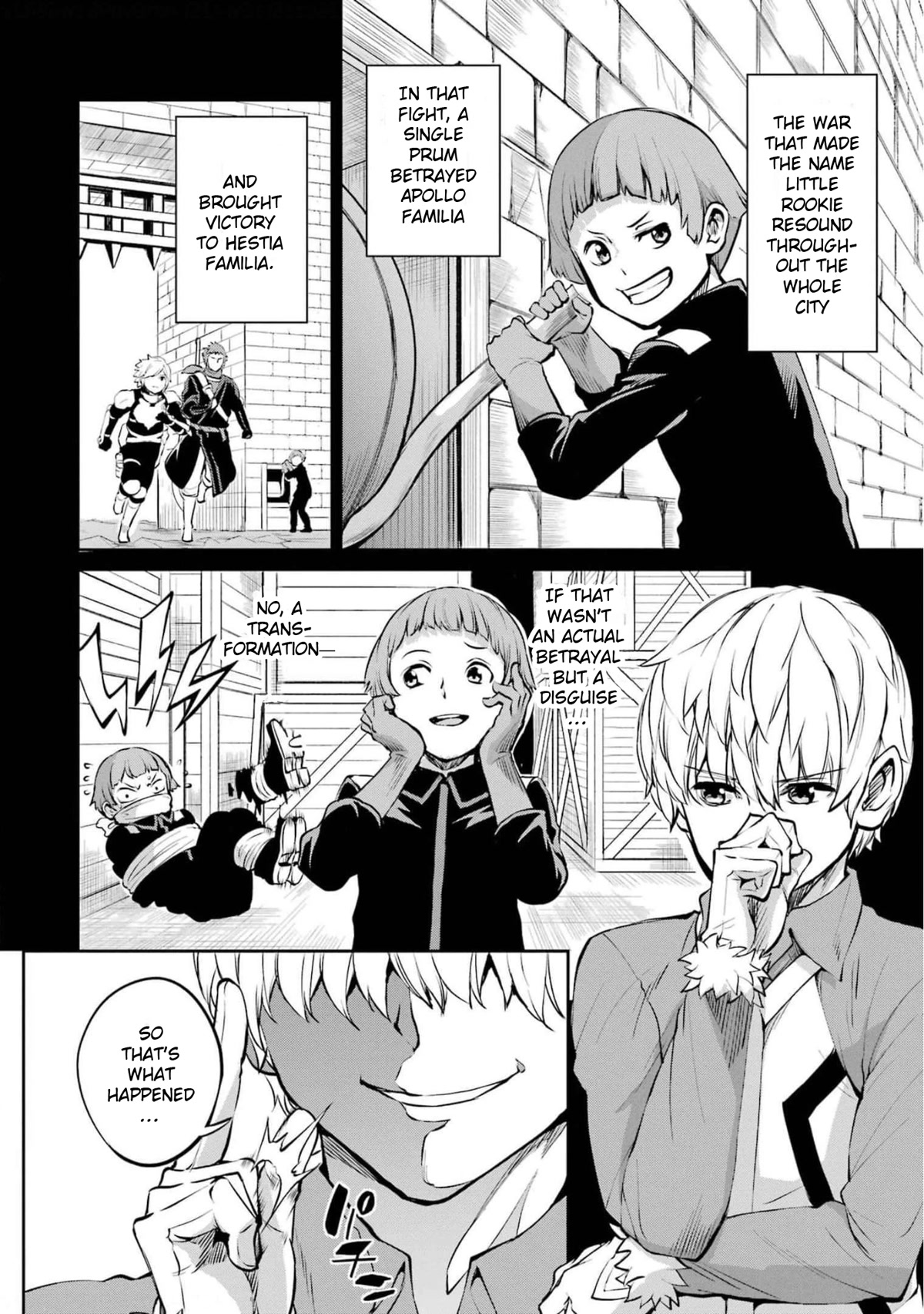 Dungeon ni Deai o Motomeru no wa Machigatte Iru Darou ka Gaiden - Sword Oratoria Chapter 86 page 2 - Chapter 86: Ryuu Lion