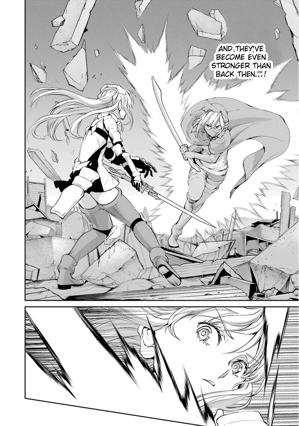 Dungeon ni Deai o Motomeru no wa Machigatte Iru Darou ka Gaiden - Sword Oratoria Chapter 86 page 23 - Chapter 86: Ryuu Lion