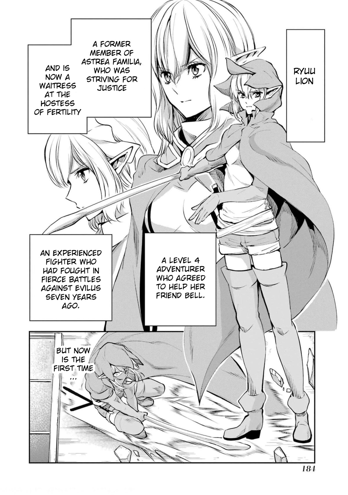 Dungeon ni Deai o Motomeru no wa Machigatte Iru Darou ka Gaiden - Sword Oratoria Chapter 86 page 27 - Chapter 86: Ryuu Lion