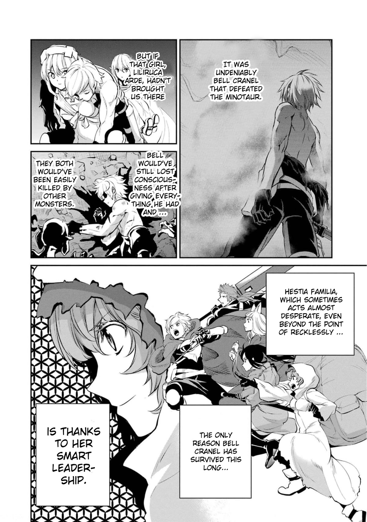 Dungeon ni Deai o Motomeru no wa Machigatte Iru Darou ka Gaiden - Sword Oratoria Chapter 86 page 4 - Chapter 86: Ryuu Lion