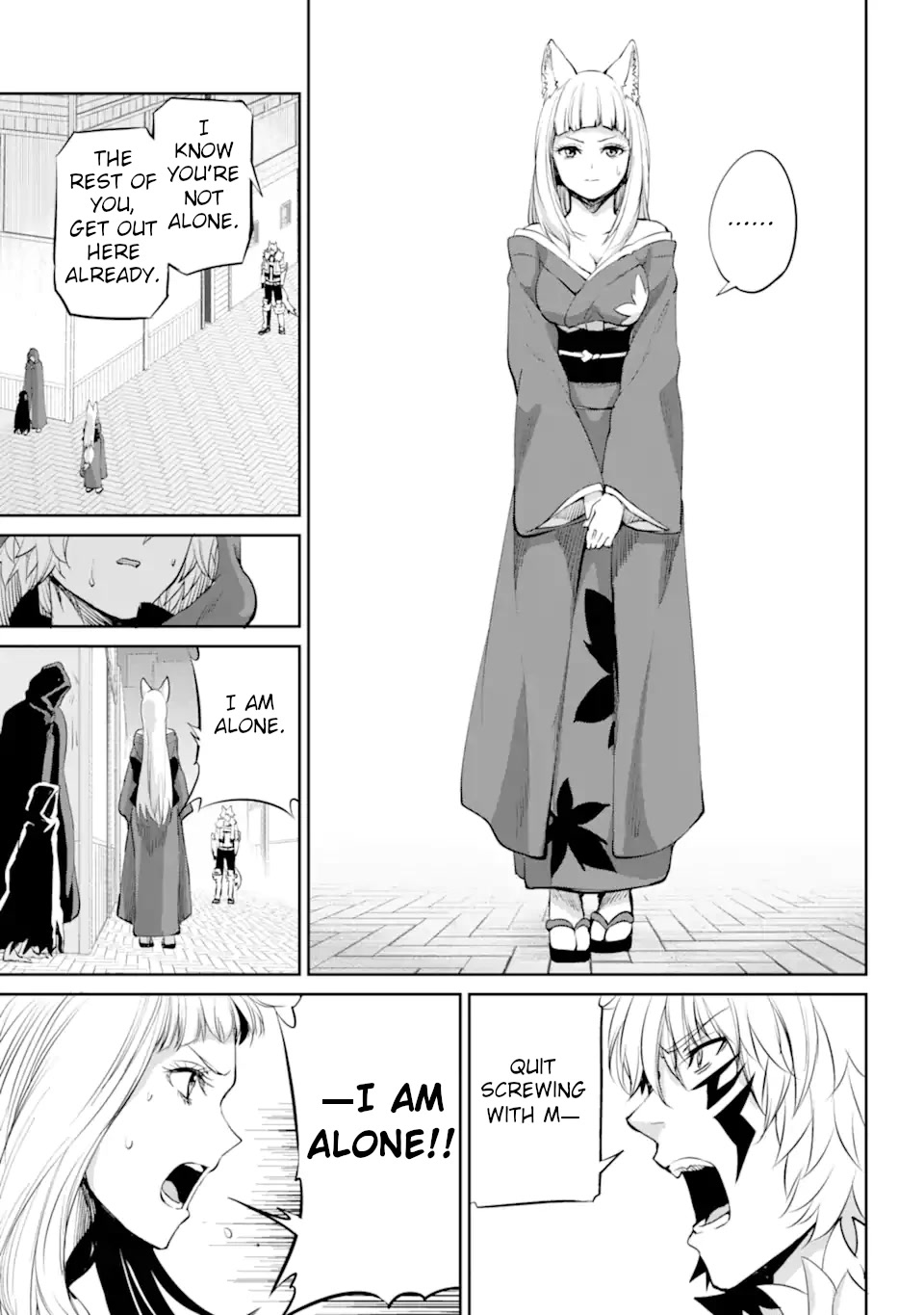 Dungeon ni Deai o Motomeru no wa Machigatte Iru Darou ka Gaiden - Sword Oratoria Chapter 87 page 32 - Chapter 87: Sandwich