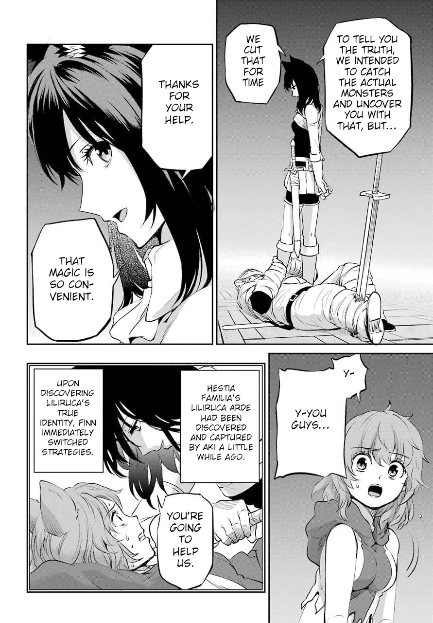 Dungeon ni Deai o Motomeru no wa Machigatte Iru Darou ka Gaiden - Sword Oratoria Chapter 88 page 11 - Chapter 88: Counter Attack