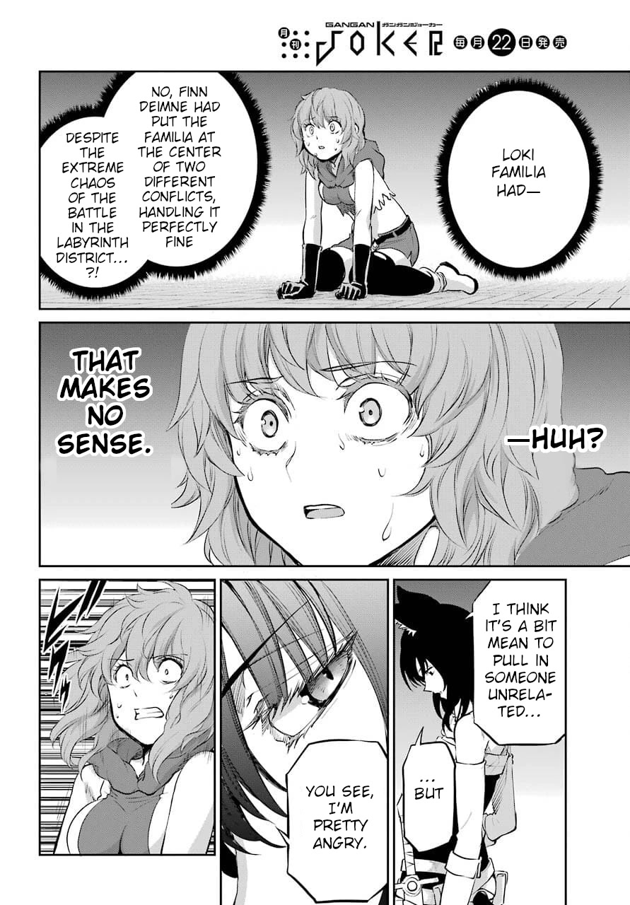 Dungeon ni Deai o Motomeru no wa Machigatte Iru Darou ka Gaiden - Sword Oratoria Chapter 88 page 13 - Chapter 88: Counter Attack
