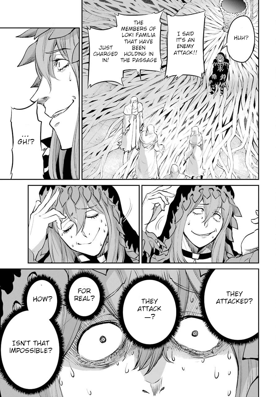 Dungeon ni Deai o Motomeru no wa Machigatte Iru Darou ka Gaiden - Sword Oratoria Chapter 88 page 26 - Chapter 88: Counter Attack