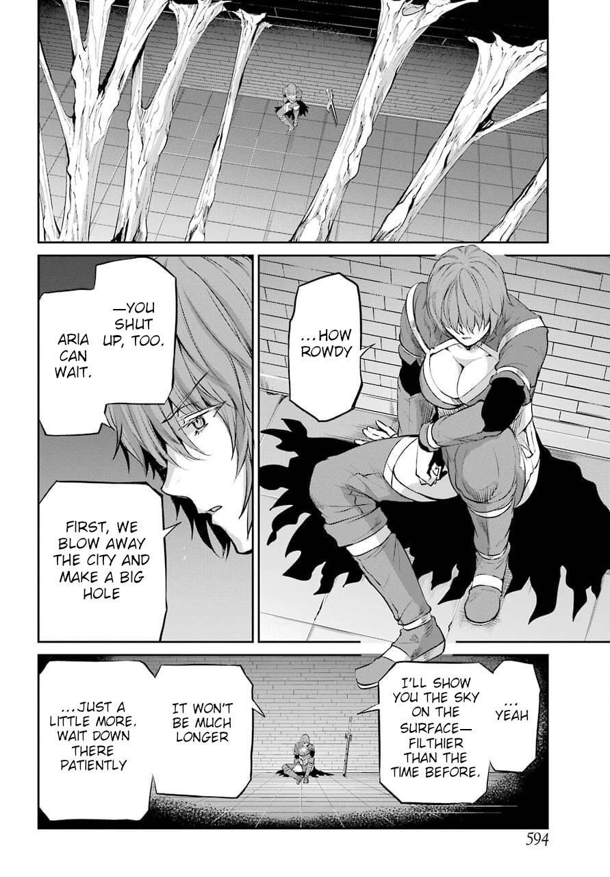 Dungeon ni Deai o Motomeru no wa Machigatte Iru Darou ka Gaiden - Sword Oratoria Chapter 88 page 35 - Chapter 88: Counter Attack