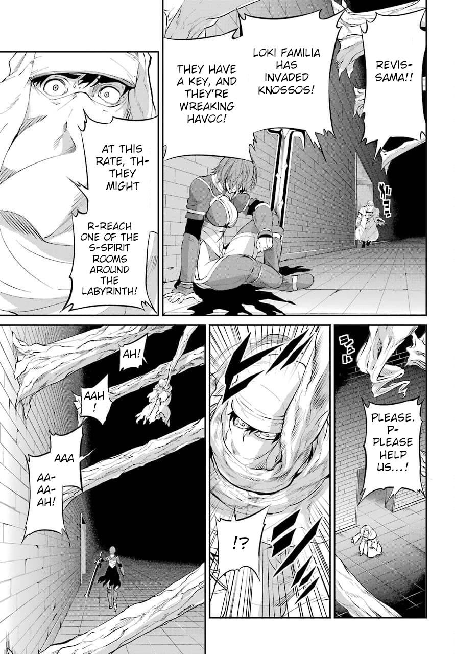 Dungeon ni Deai o Motomeru no wa Machigatte Iru Darou ka Gaiden - Sword Oratoria Chapter 88 page 36 - Chapter 88: Counter Attack