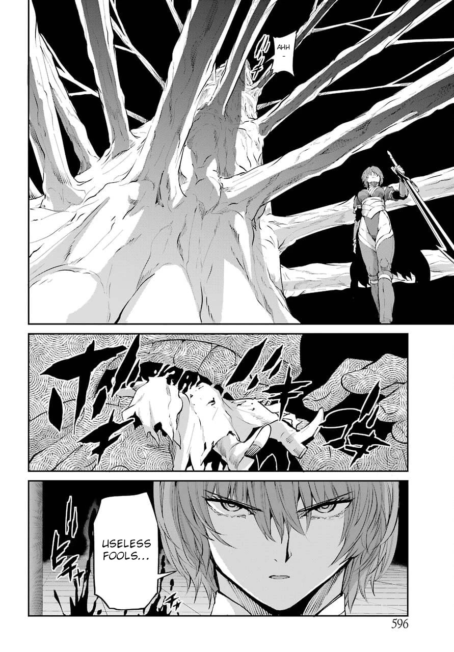 Dungeon ni Deai o Motomeru no wa Machigatte Iru Darou ka Gaiden - Sword Oratoria Chapter 88 page 37 - Chapter 88: Counter Attack