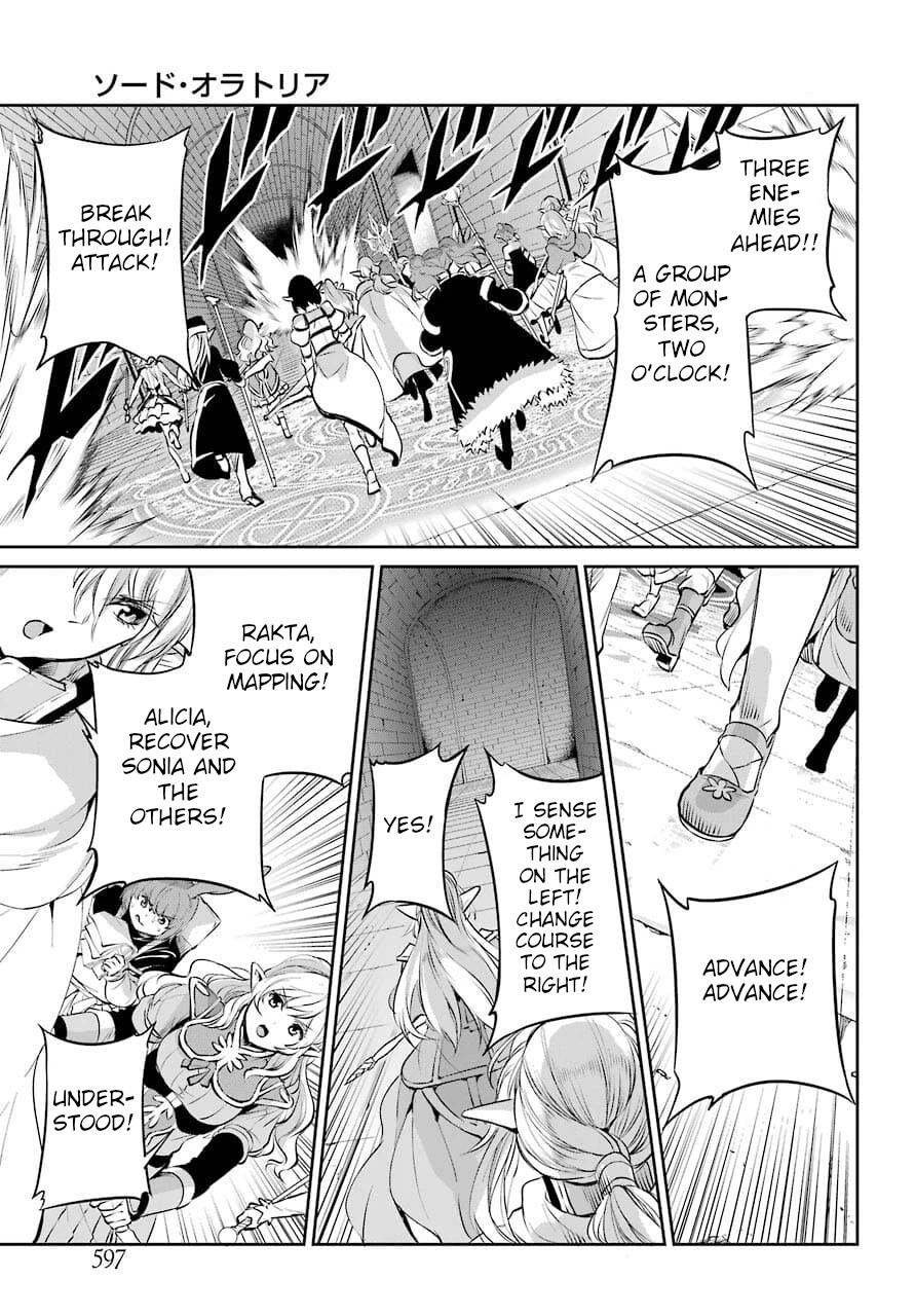 Dungeon ni Deai o Motomeru no wa Machigatte Iru Darou ka Gaiden - Sword Oratoria Chapter 88 page 38 - Chapter 88: Counter Attack