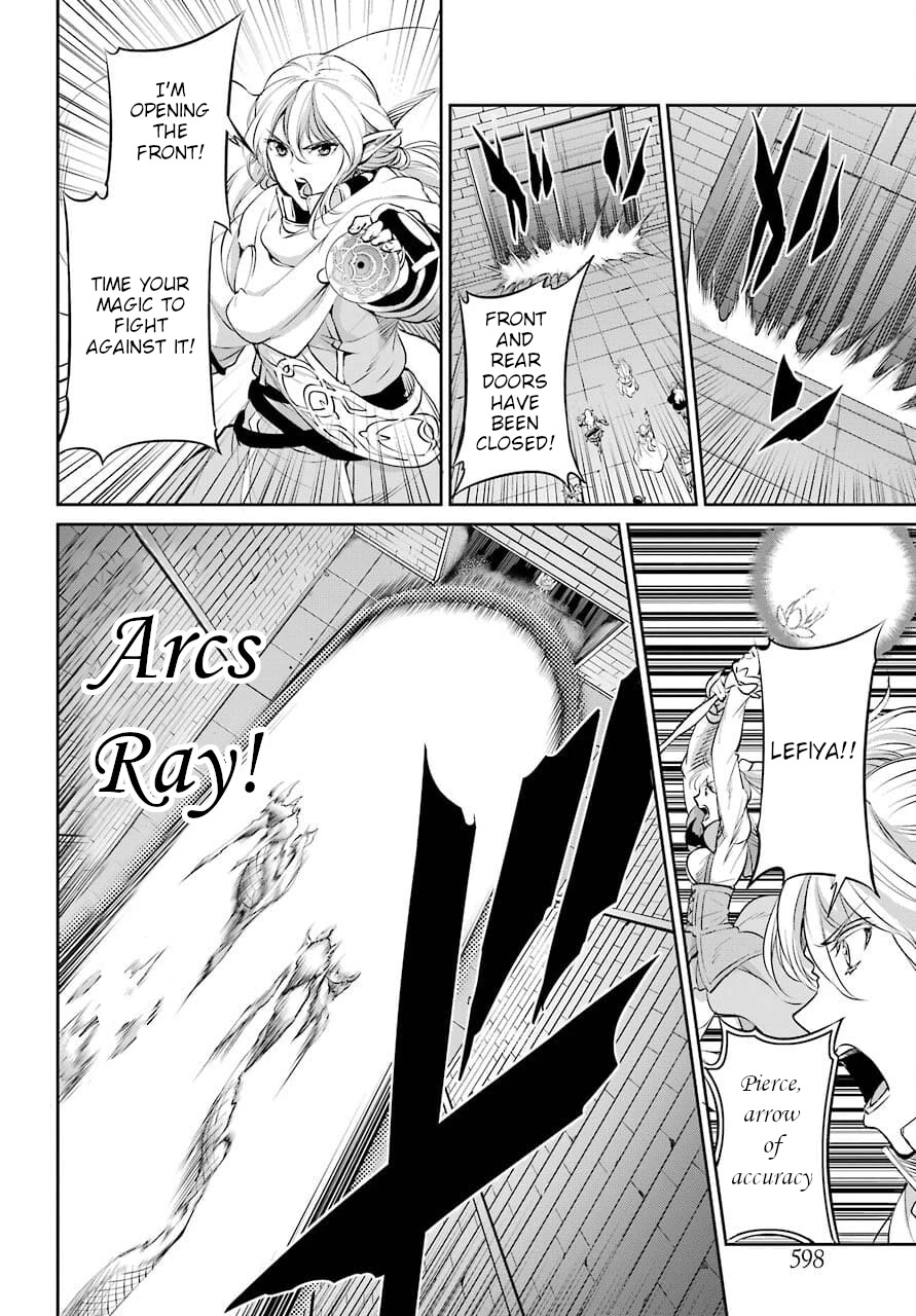 Dungeon ni Deai o Motomeru no wa Machigatte Iru Darou ka Gaiden - Sword Oratoria Chapter 88 page 39 - Chapter 88: Counter Attack