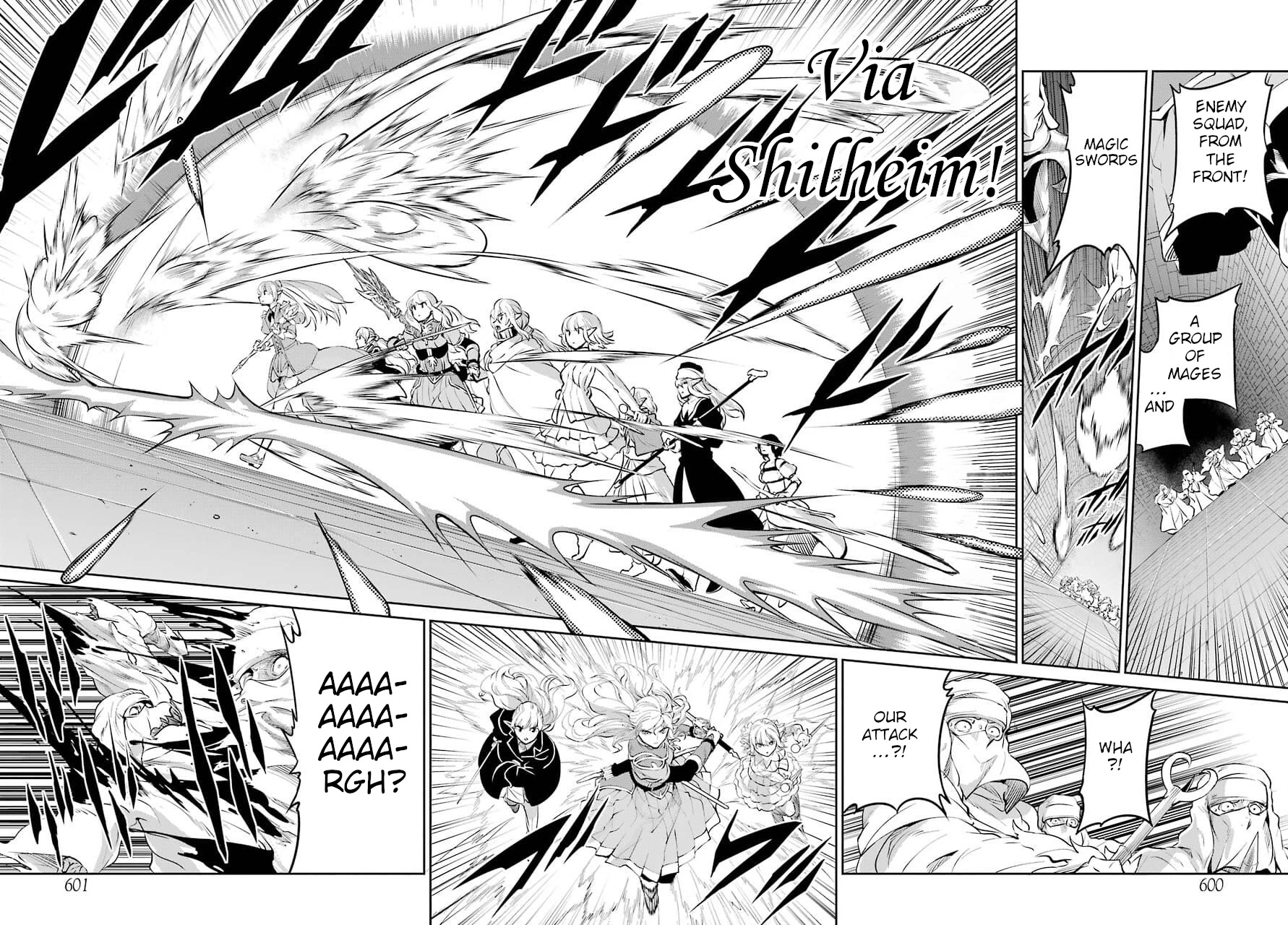 Dungeon ni Deai o Motomeru no wa Machigatte Iru Darou ka Gaiden - Sword Oratoria Chapter 88 page 41 - Chapter 88: Counter Attack