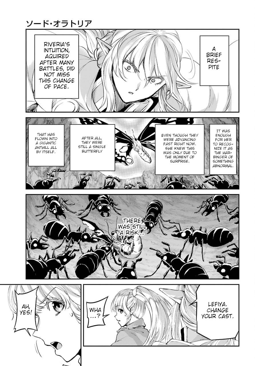 Dungeon ni Deai o Motomeru no wa Machigatte Iru Darou ka Gaiden - Sword Oratoria Chapter 88 page 45 - Chapter 88: Counter Attack
