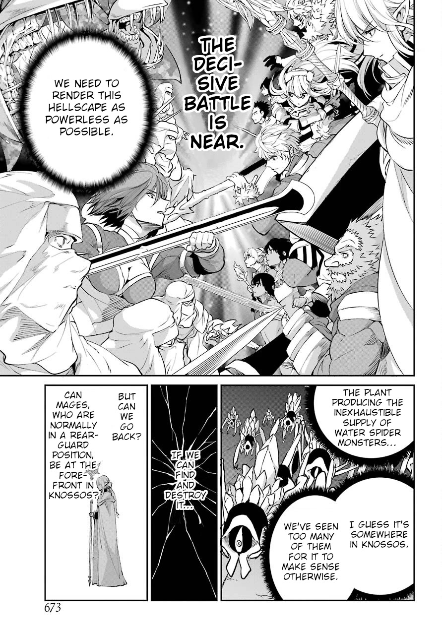 Dungeon ni Deai o Motomeru no wa Machigatte Iru Darou ka Gaiden - Sword Oratoria Chapter 89 page 28 - Chapter 89: Rundown
